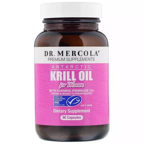 Dr. Mercola, Antarctic Krill Oil for Women, 90 Capsules Review
