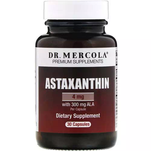 Dr. Mercola, Astaxanthin, 4 mg, 30 Capsules Review