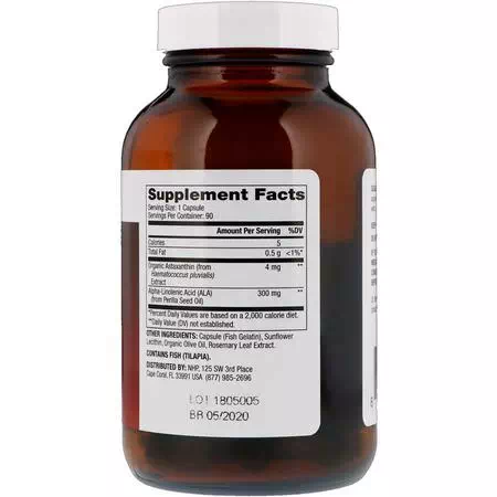 Astaxanthin, Antioxidants, Supplements