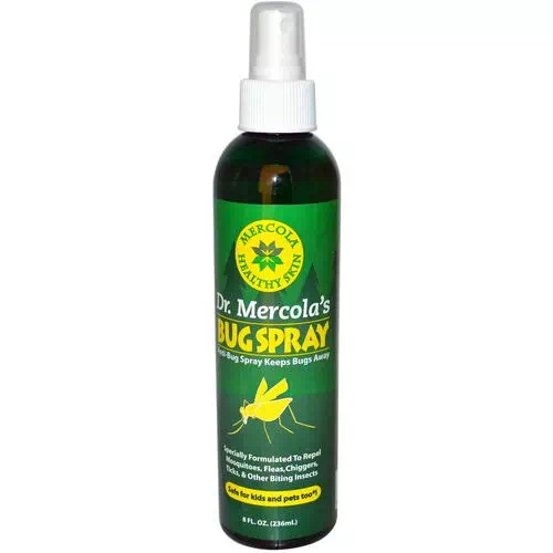 Dr. Mercola, Bug Spray, 8 fl oz (236 ml) Review