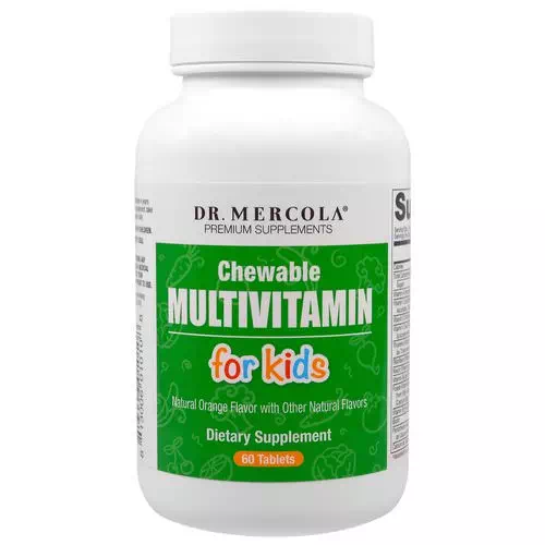 Dr. Mercola, Chewable Multivitamin for Kids, 60 Tablets Review