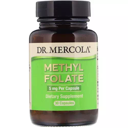 Dr. Mercola, Methyl Folate, 5 mg, 30 Capsules Review