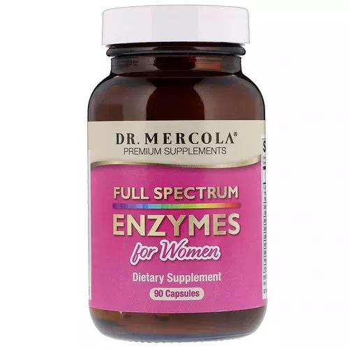 Dr. Mercola, Full Spectrum Enzymes For Women, 90 Capsules Review