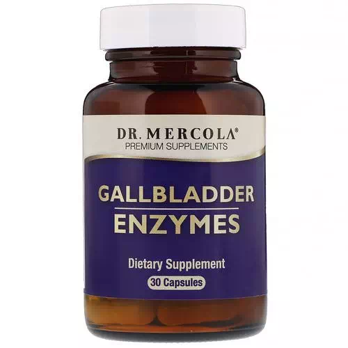 Dr. Mercola, Gallbladder Enzymes, 30 Capsules Review