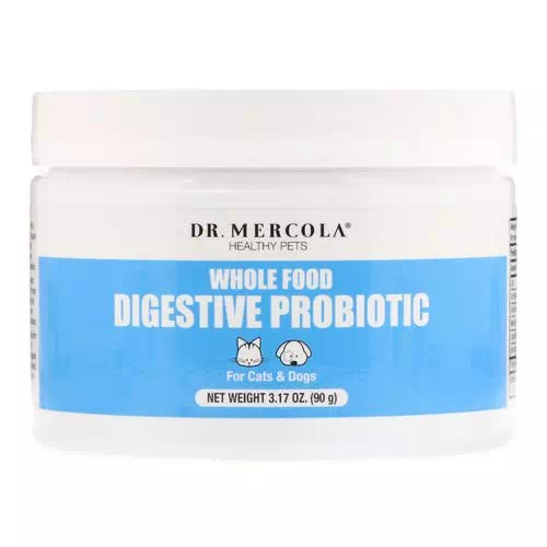 Dr. Mercola, Healthy Pets, Whole Food Digestive Probiotic, For Cats & Dogs, 3.17 oz (90 g) Review