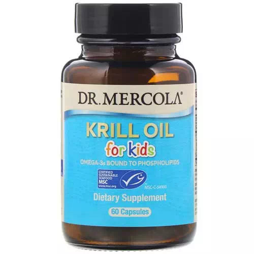 Dr. Mercola, Kids' Krill Oil, 60 Capsules Review