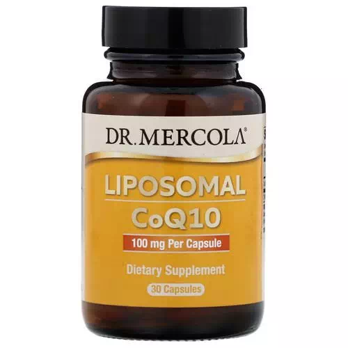 Dr. Mercola, Liposomal CoQ10, 100 mg, 30 Capsules Review
