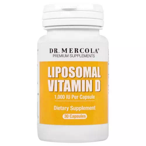 Dr. Mercola, Liposomal Vitamin D, 1,000 IU, 30 Capsules Review