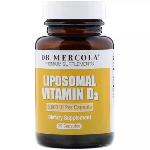 Dr. Mercola, Liposomal Vitamin D3, 5,000 IU, 30 Capsules Review