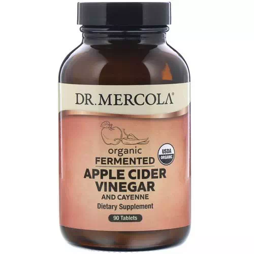 Dr. Mercola, Organic Fermented Apple Cider Vinegar and Cayenne, 90 Tablets Review
