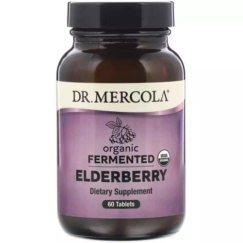 Dr. Mercola, Organic Fermented Elderberry, 60 Tablets Review