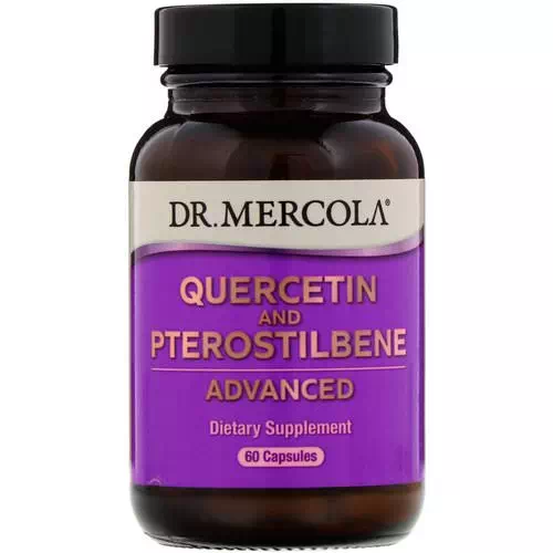 Dr. Mercola, Quercetin and Pterostilbene Advanced, 60 Capsules Review