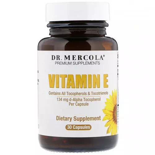 Dr. Mercola, Vitamin E, 30 Capsules Review