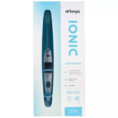 Dr. Tung's, Ionic Toothbrush, w/Replacement Head, 1 Toothbrush, 1 Replaceable Head Review
