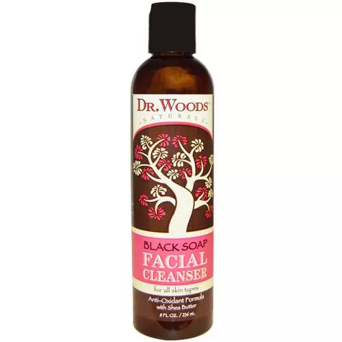 Dr. Woods, Facial Cleanser, Black Soap, 8 fl oz (236 ml) Review