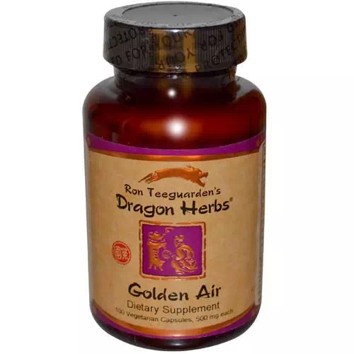 Dragon Herbs, Golden Air, 500 mg, 100 Veggie Caps Review