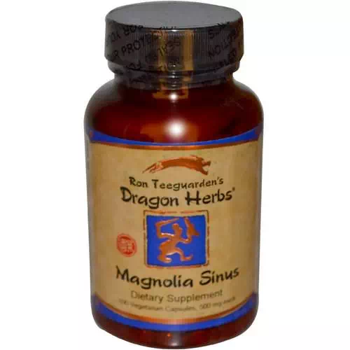 Dragon Herbs, Magnolia Sinus, 500 mg, 100 Veggie Caps Review