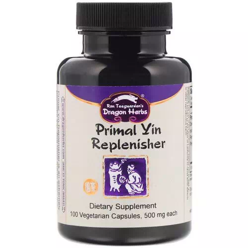 Dragon Herbs, Primal Yin Replenisher, 500 mg, 100 Vegetarian Capsules Review