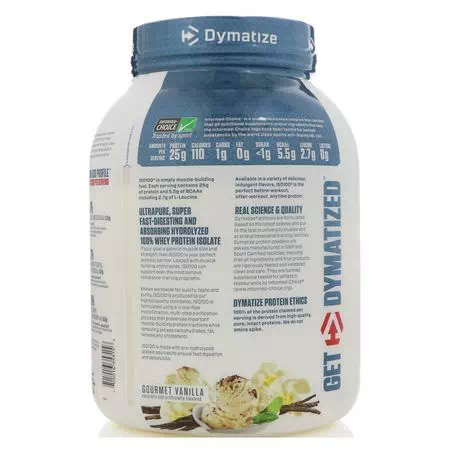 Dymatize Nutrition, Whey Protein Isolate