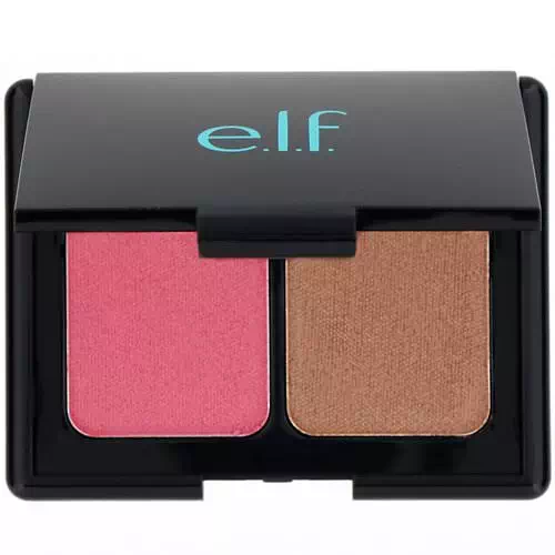 E.L.F, Aqua Beauty, Aqua-Infused Blush & Bronzer, Bronzed Pink Beige, 0.29 oz (8.5 g) Review