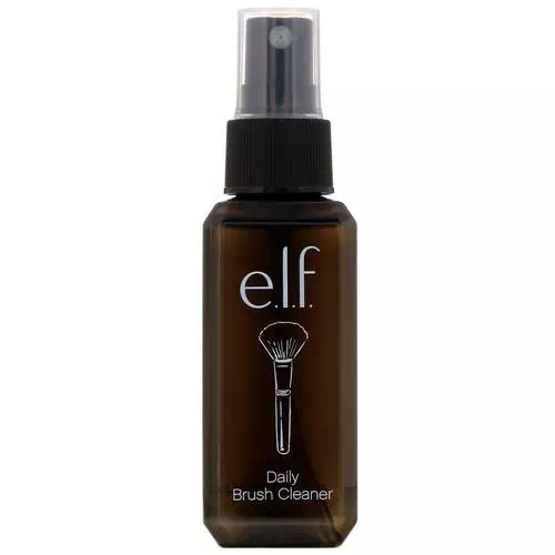 E.L.F, Daily Brush Cleaner, Clear, 2.02 fl oz (60 ml) Review