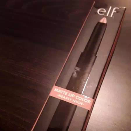 E.L.F, Matte Lip Color, Nearly Nude, 0.05 oz (1.4 g) Review