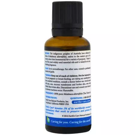 Tea Tree Oil, Cleanse, Purify, Essential Oils, Aromatherapy, Personal Care, Bath