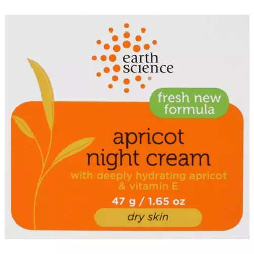 Earth Science, Apricot Night Cream, 1.65 oz (47 g) Review