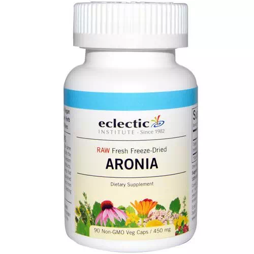 Eclectic Institute, Aronia, 450 mg, 90 Veggie Caps Review