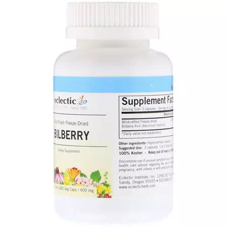 Bilberry, Homeopathy, Herbs