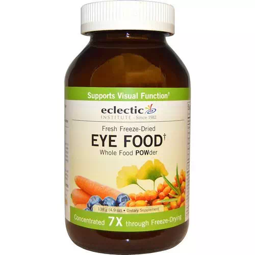 Eclectic Institute, Eye Food, Whole Food POWder, 4.9 oz (138 g) Review