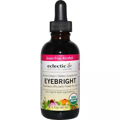 Eclectic Institute, Eyebright, 2 fl oz (60 ml) Review