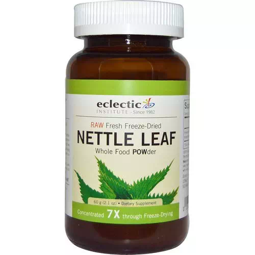 Eclectic Institute, Nettle Leaf, Whole Food POWder, 2.1 oz (60 g) Review