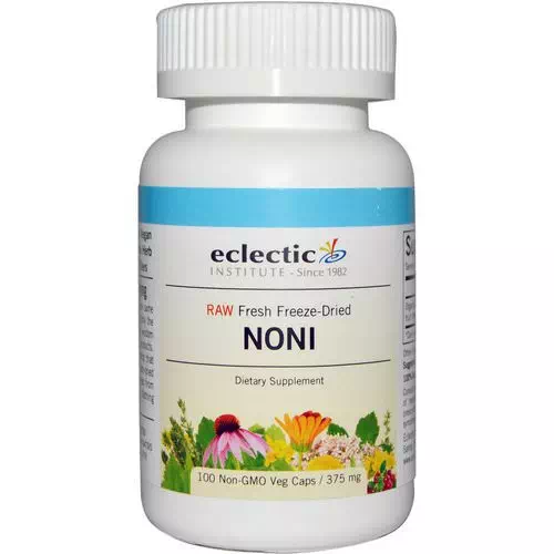 Eclectic Institute, Noni, 375 mg, 100 Non GMO Veggie Caps Review