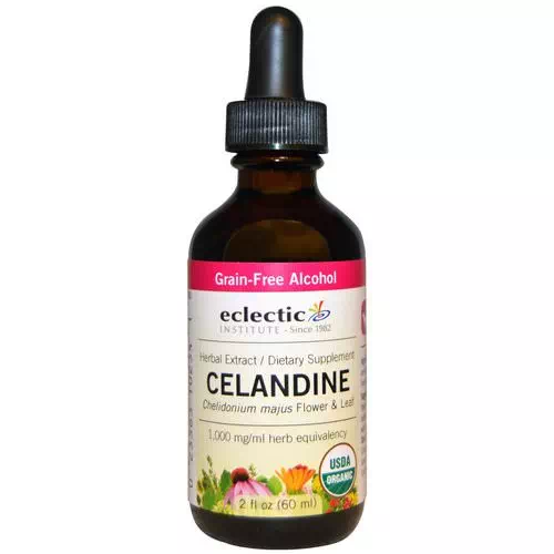 Eclectic Institute, Organic Celandine, 2 fl oz (60 ml) Review