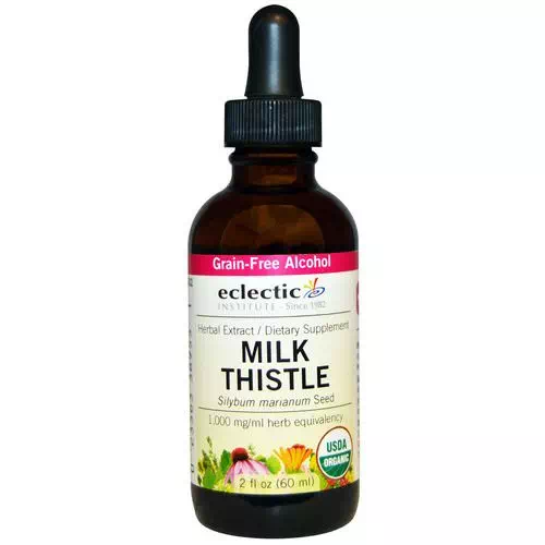 Eclectic Institute, Organic Milk Thistle, 2 fl oz (60 ml) Review