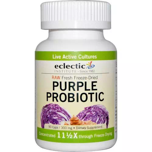 Eclectic Institute, Purple Probiotic, 300 mg, 90 Caps Review