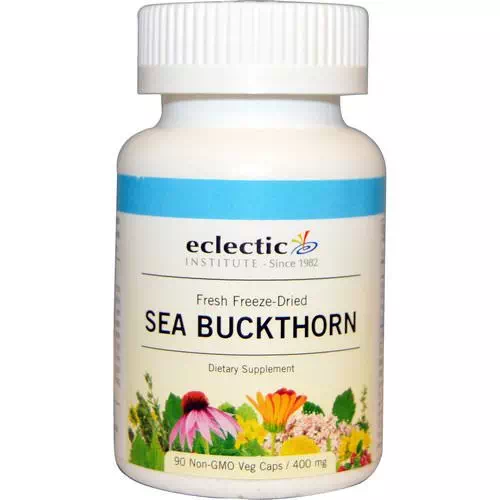 Eclectic Institute, Sea Buckthorn, 400 mg, 90 Non-GMO Veggie Caps Review