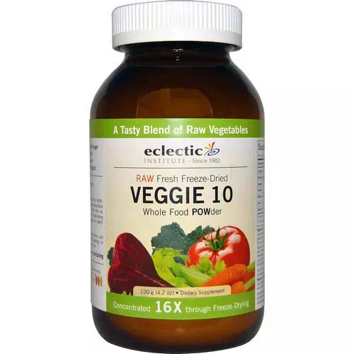 Eclectic Institute, Veggie 10, Whole Food POWder, 4.2 oz (120 g) Review