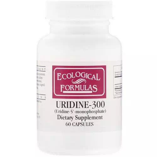 Ecological Formulas, Uridine-300, 60 Capsules Review
