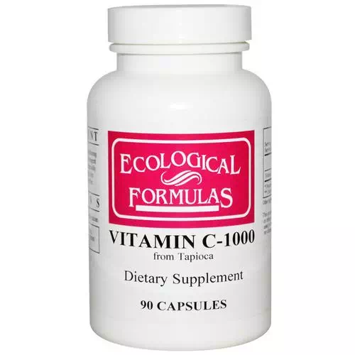 Ecological Formulas, Vitamin C-1000, 90 Capsules Review