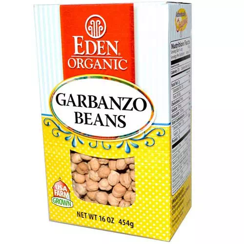 Eden Foods, Organic Garbanzo Beans, 16 oz (454 g) Review