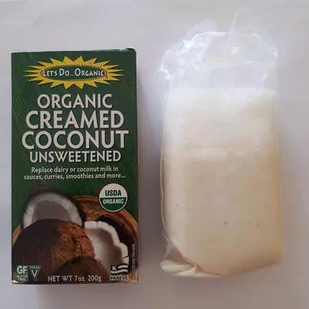 Edward & Sons, Let's Do Organic, Organic Creamed Coconut, Unsweetened, 7 oz (200 g) Review