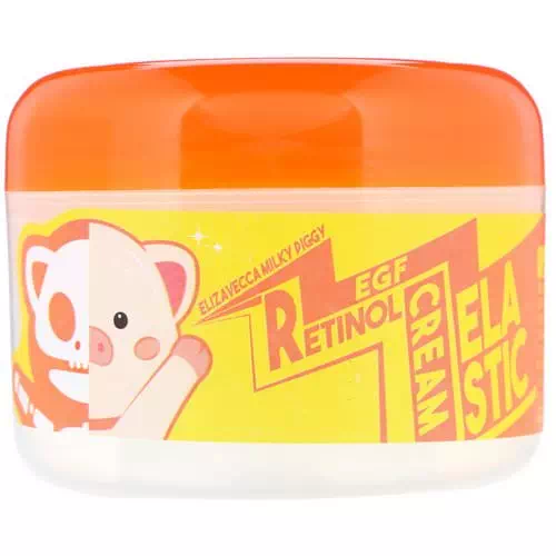 Elizavecca, Milky Piggy EGF Elastic Retinol Cream, 3.53 oz (100 g) Review