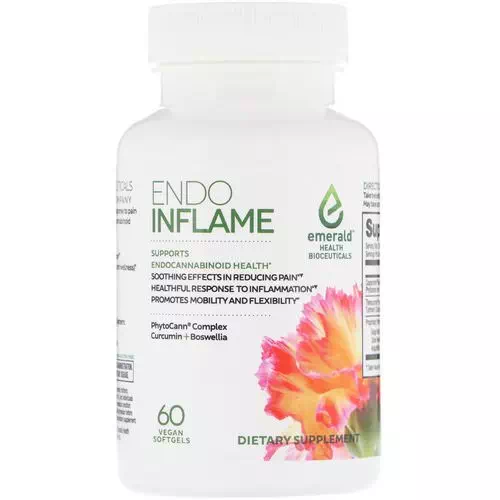 Emerald Health Bioceuticals, EndoInflame, 60 Vegan Softgels Review