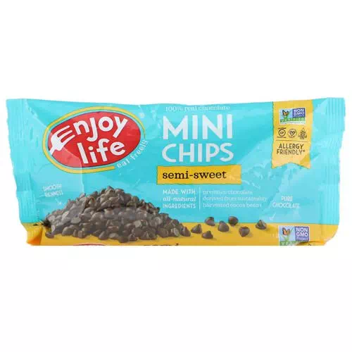 Enjoy Life Foods, Mini Chips, Semi-Sweet Chocolate, 10 oz (283 g) Review