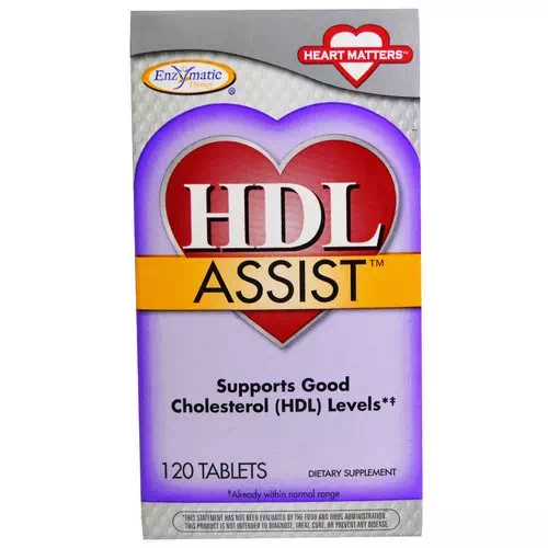 Nature's Way, HDL Assist, 120 Tablets Review