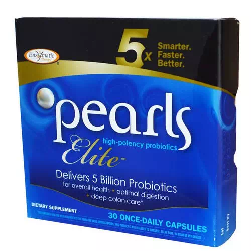 Enzymatic Therapy, Pearls Elite, High Potency Probiotics, 30 Once-Daily Capsules Review