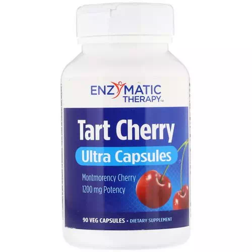 Enzymatic Therapy, Tart Cherry, Ultra Capsules, 90 Veg Capsules Review