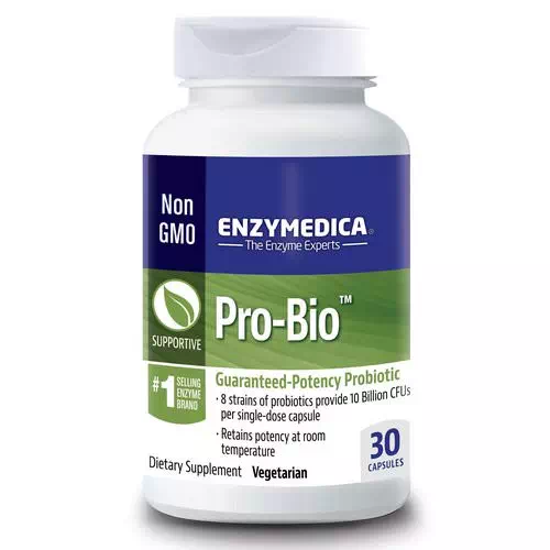 Enzymedica, Pro Bio, Guaranteed Potency Probiotic, 30 Capsules Review